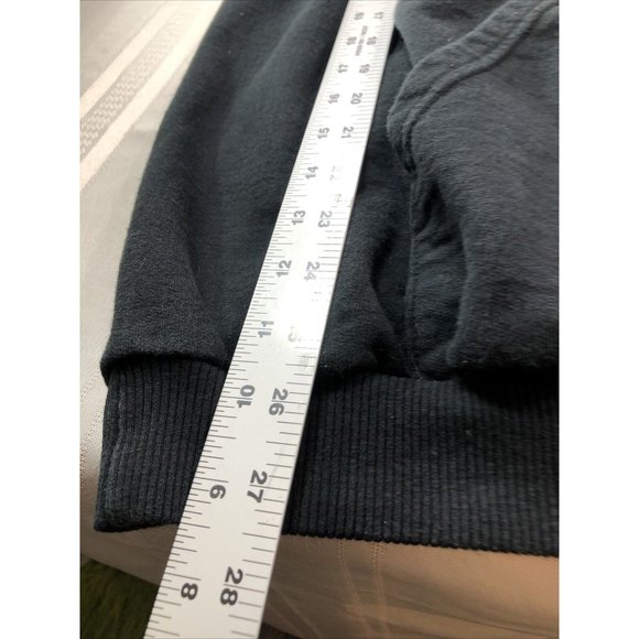 King Fashion Men’s XL Hoodie Black Sweatshirt Source Spell Out Logo in Blood Red - Picture 6 of 7